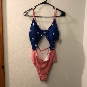 Hot Water One piece swimsuit new with tag